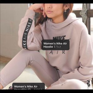 Nike pullover air hoodie, AND 7/8 leggings